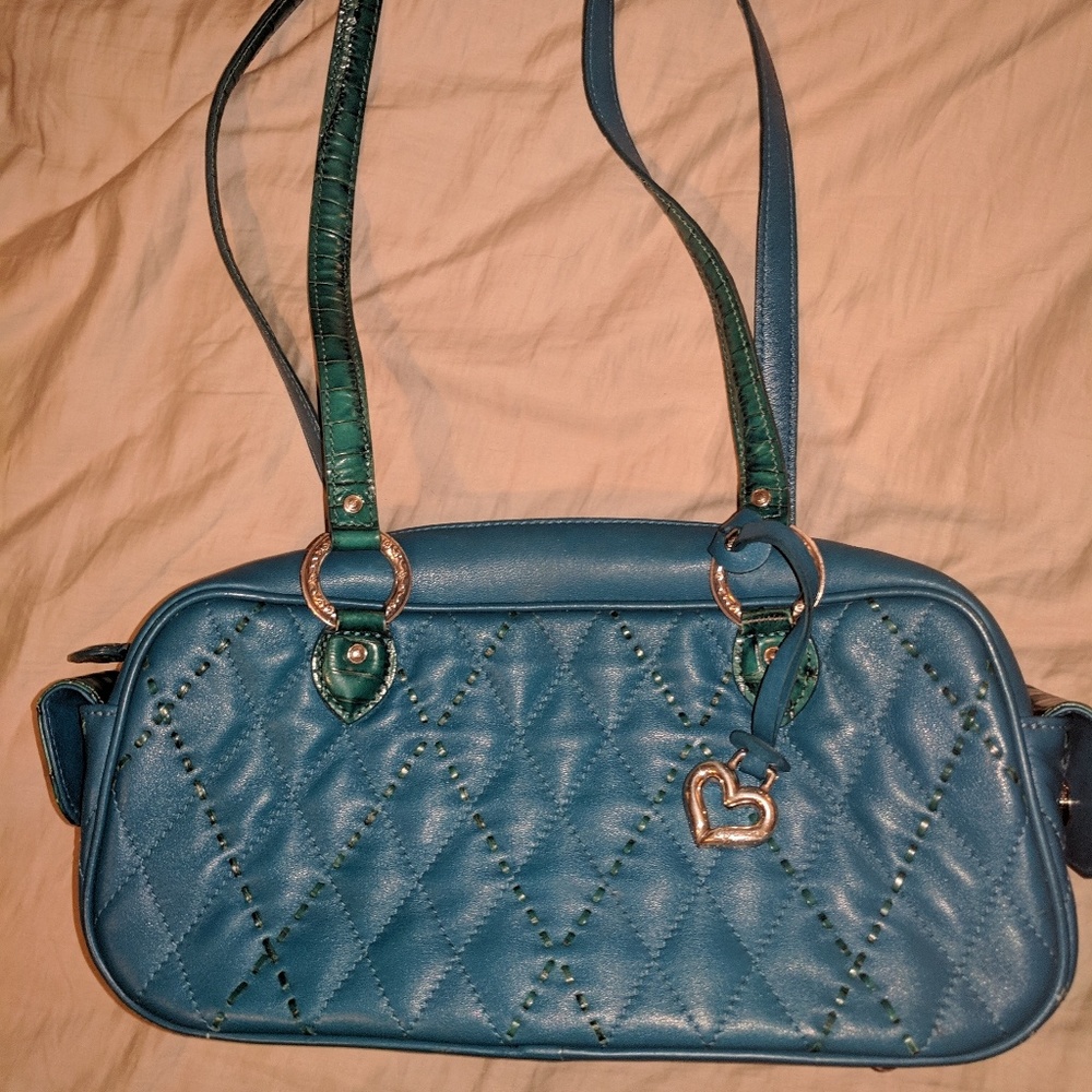 Cute turquoise Brighton purse